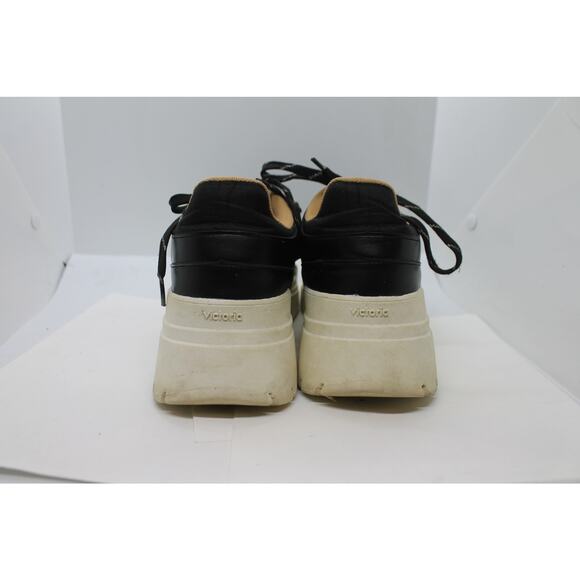 Free People Black Victoria Platform Sneakers sz 40 EU / 10 US - Picture 4 of 5